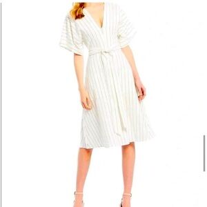 Gianni Bini Linen midi Dress